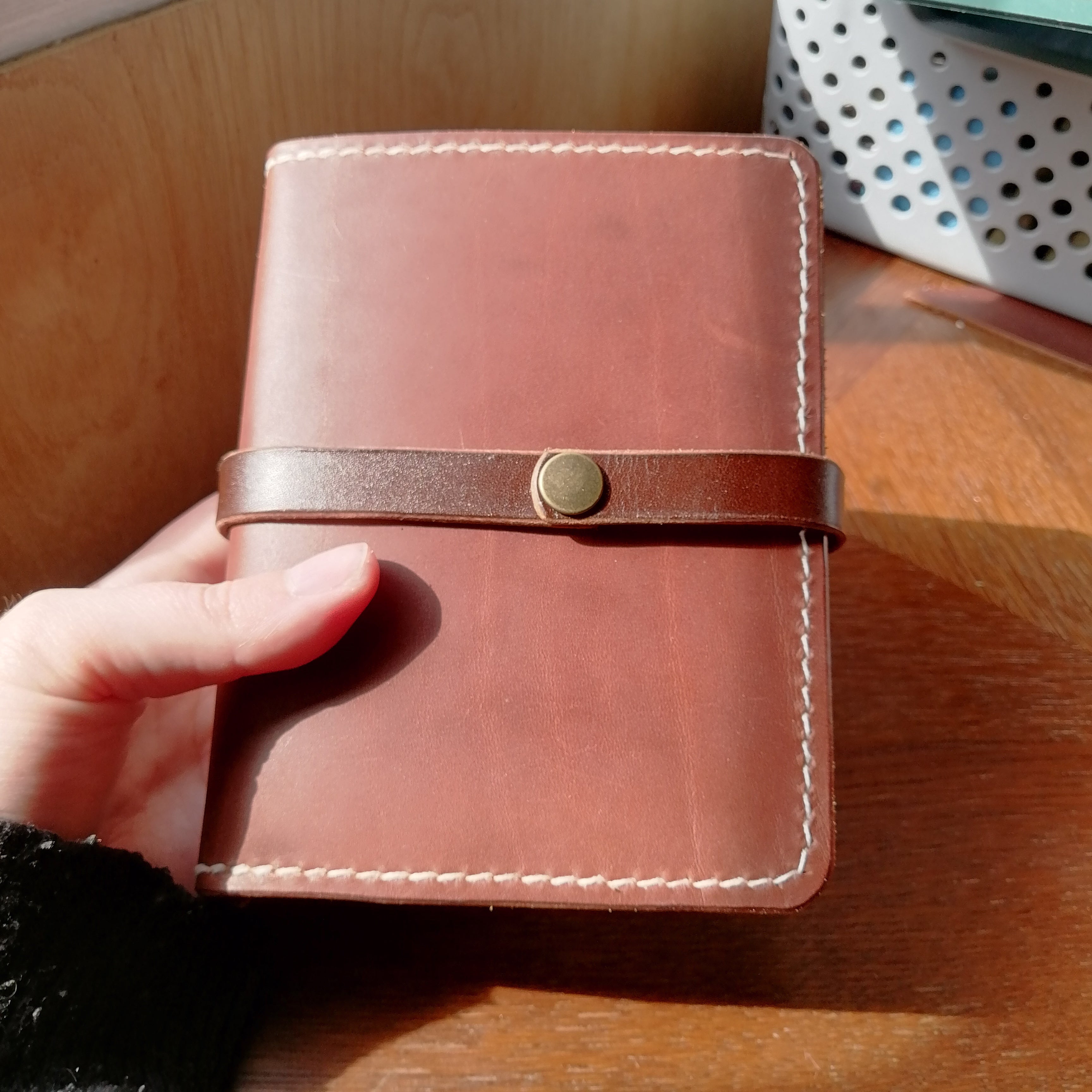 Belted A6 Leather Journal