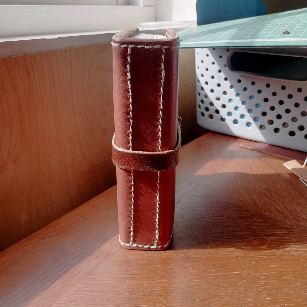 Belted A6 Leather Journal