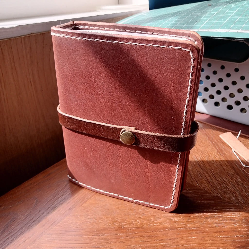 Belted A6 Leather Journal