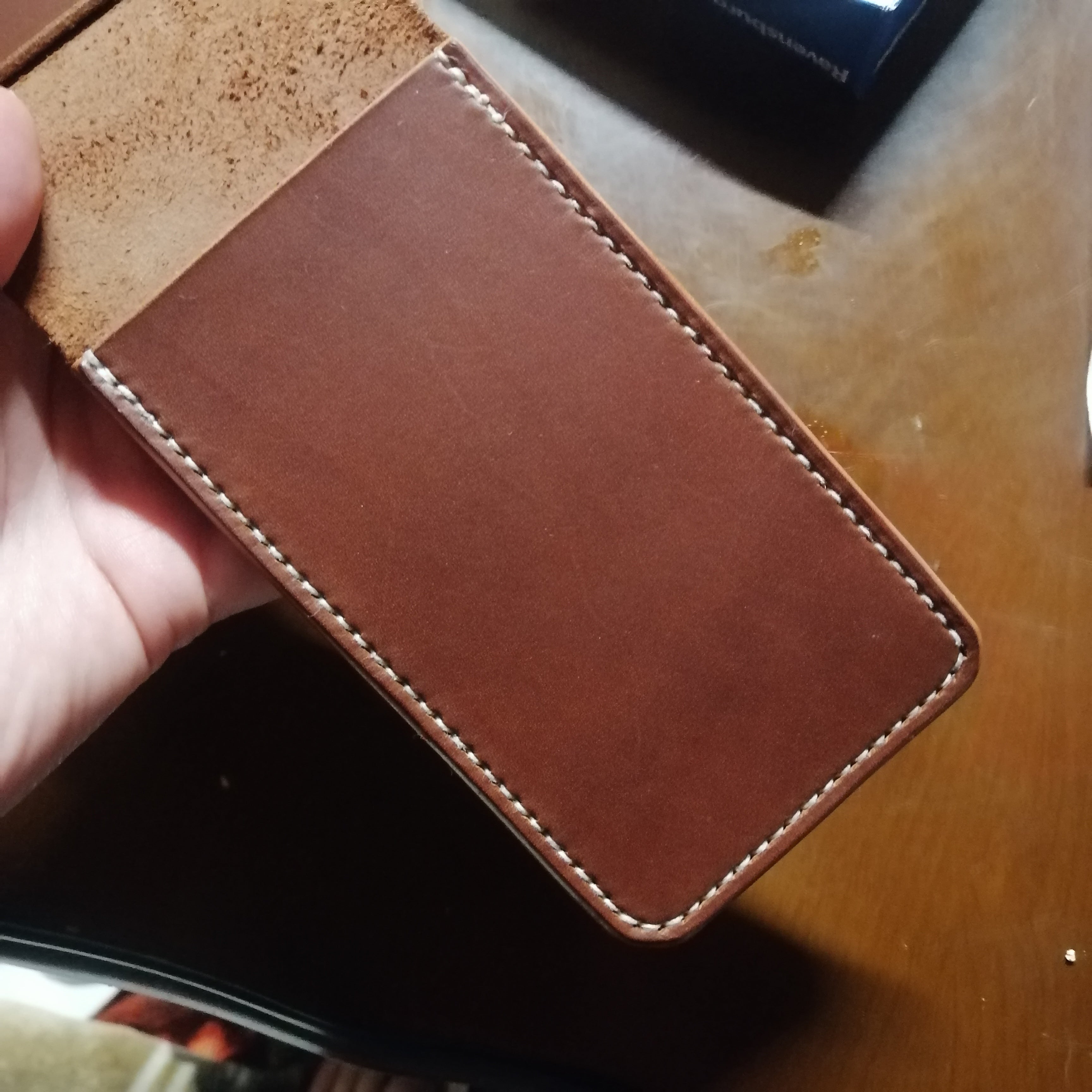 Leather Notepad Cover 'The Scribbler'