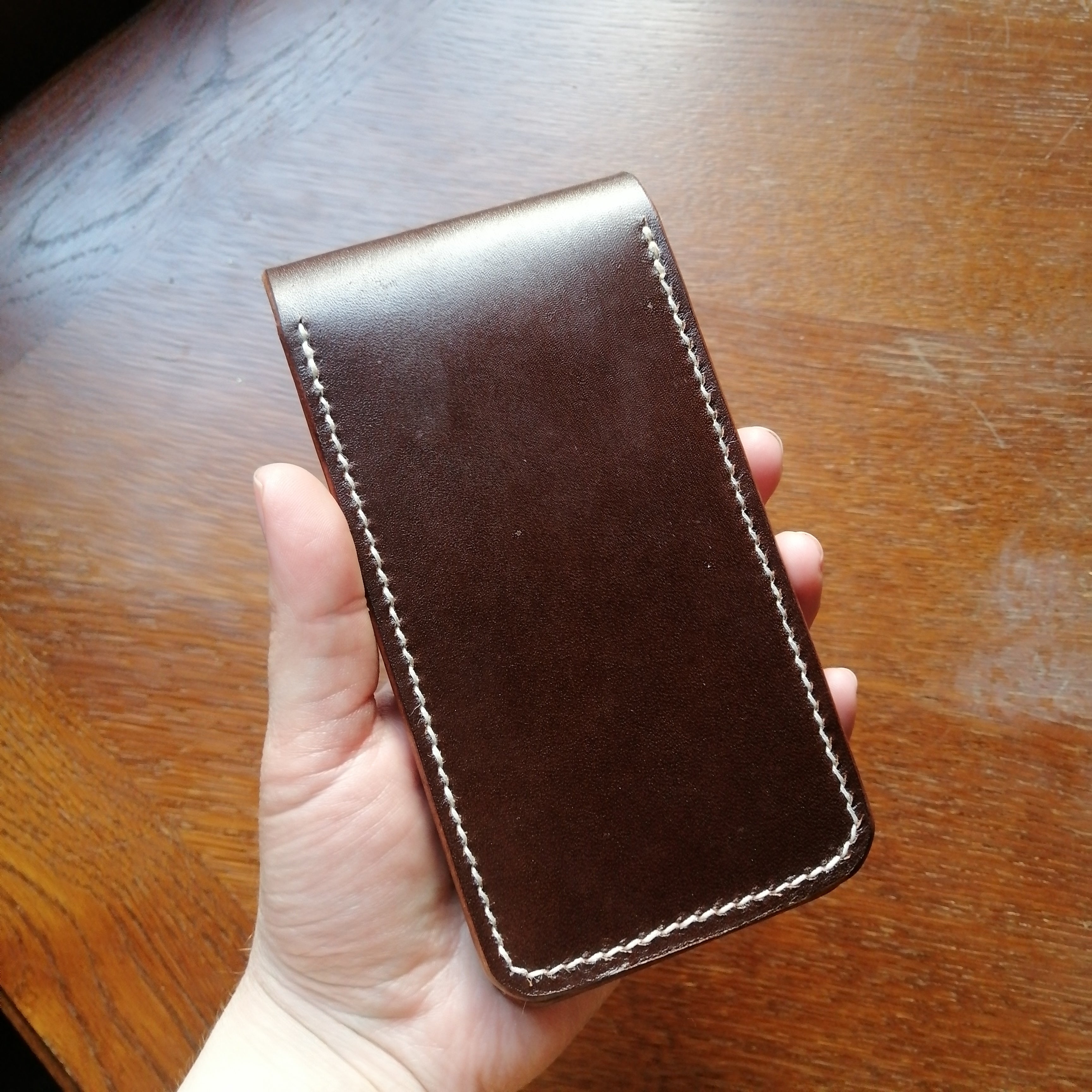 Leather Notepad Cover 'The Scribbler'