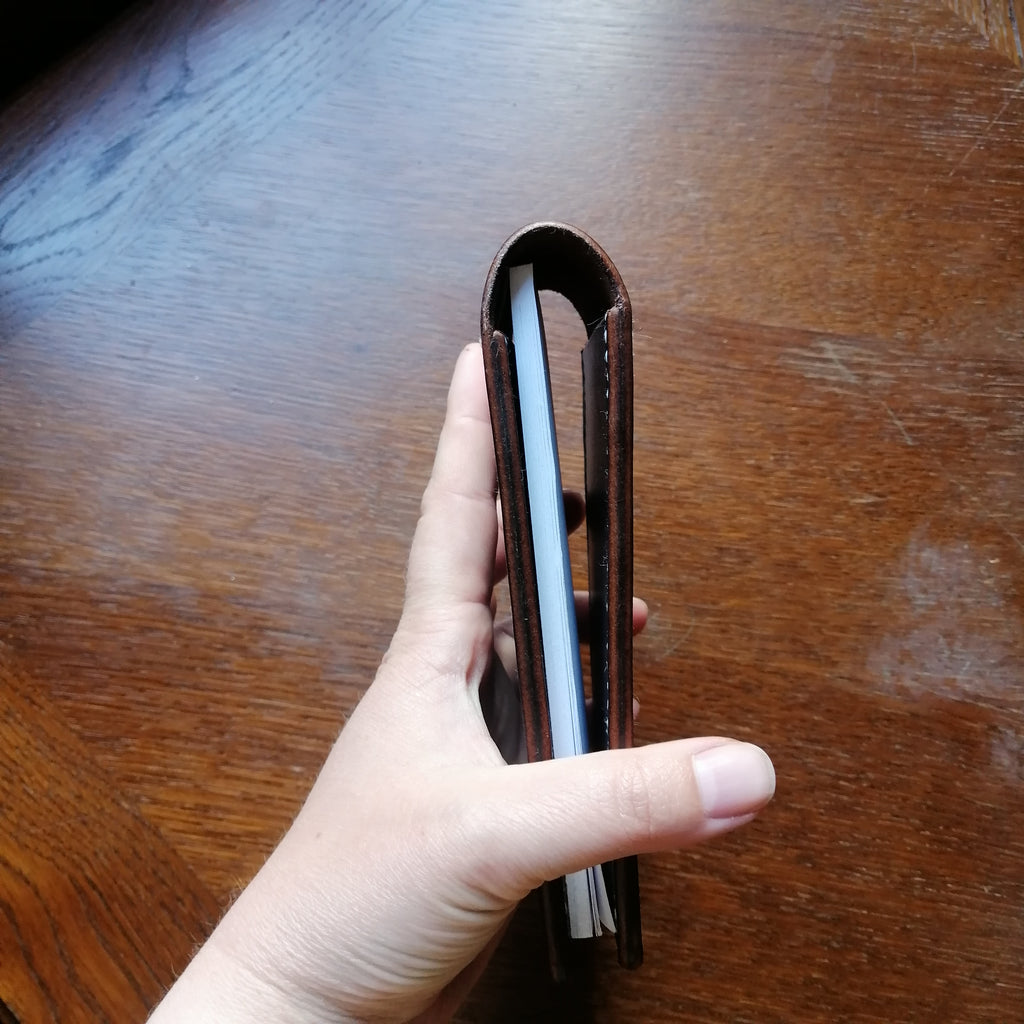 Leather Notepad Cover 'The Scribbler'